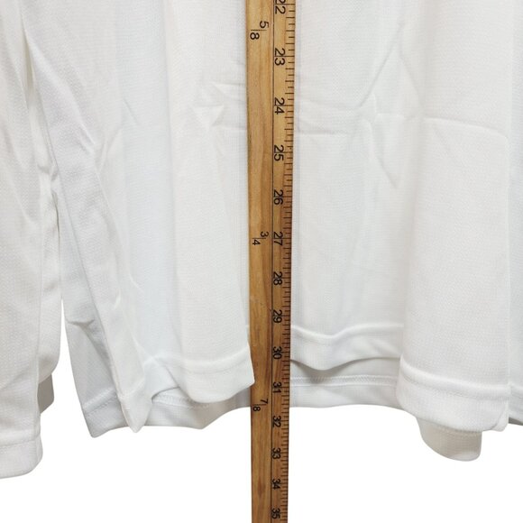 Haimont Mens UPF 50+ UV-Block Long Sleeve Shirt Size XL White - Picture 6 of 7